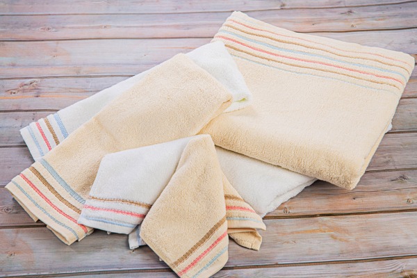 來福牌有機棉自然唯美浴巾